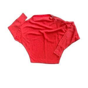 We the Free people oversized pink boho dolman zipper Batwing sleeves. Small